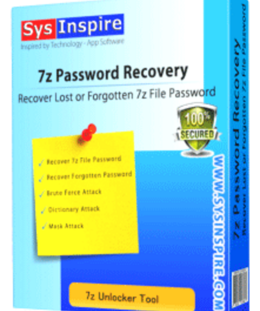 avatar SysInspire 7z Password Recovery Software